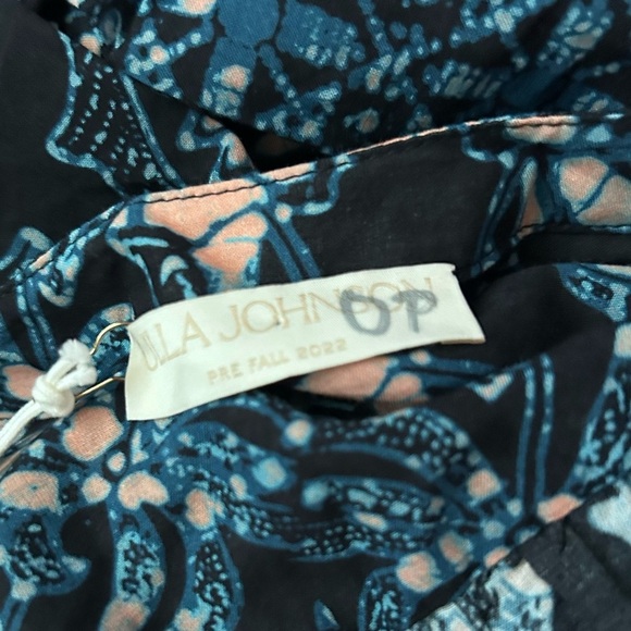 NWT Ulla Johnson Nerissa Belted Coverup Mini Dress in Azure Sz L - Picture 9 of 12